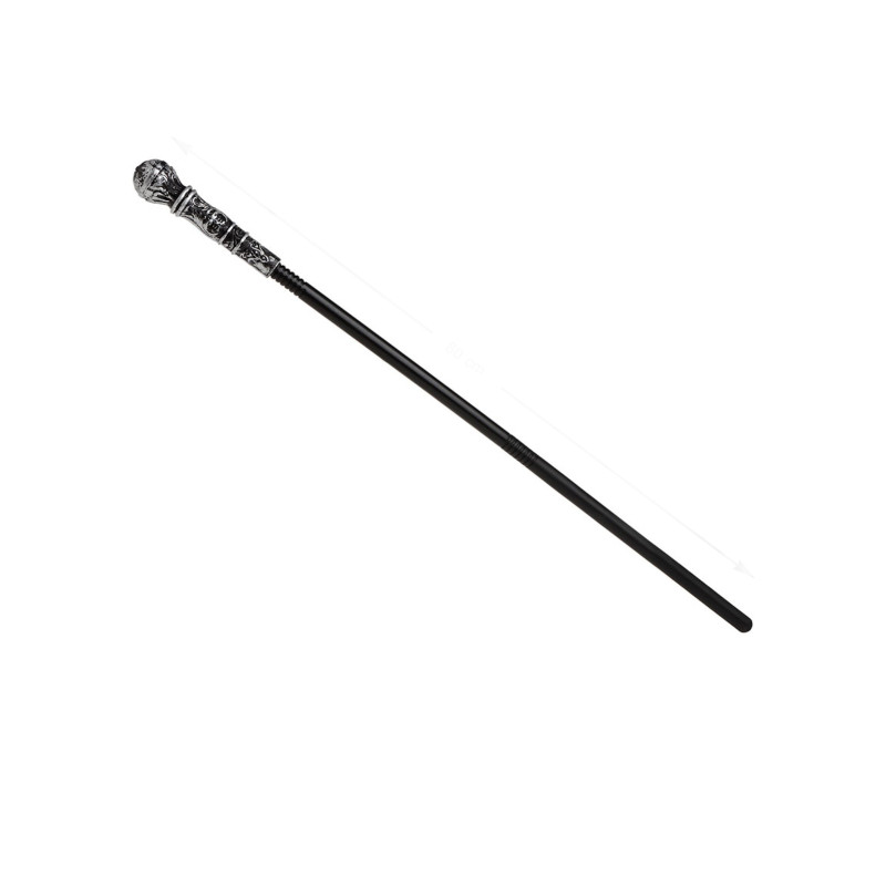 Canne sceptre argent√© 80 cm  
