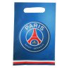 6 Sacs d'anniversaire PSG 23 x 15 cm  