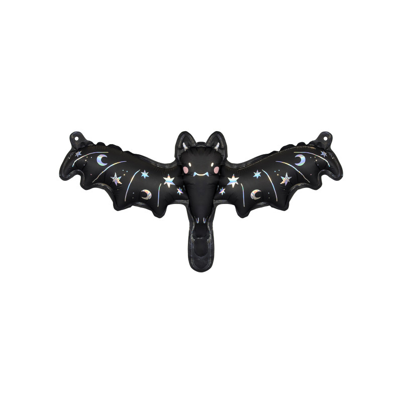 Ballon aluminium petite chauve-souris 40 x 13 cm  