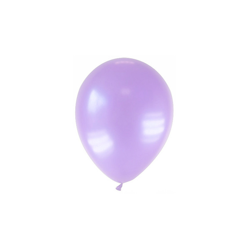 12 Ballons m√©tallis√©s parme 28 cm  