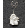 Marque place ange blanc 9 x 5 cm en r√©sine  