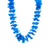 Collier hawa√Ø bleu vif  