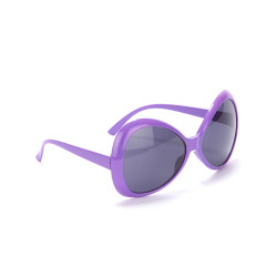 Lunettes disco adulte violet  