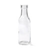 Bouteille en verre carr√©e 15 cm  