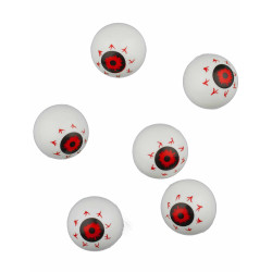 6 D√©corations petits yeux globuleux  