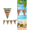 Guirlande √† fanions Aloha Hawa√Ø 3 m  