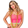 Colliers perles fluo adulte  