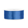 Ruban satin bleu roi 2,5 cm x 25 m pour d√©coration  