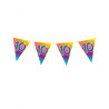 Guirlande fanions √¢ge 10 ans 5 m  
