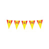 Guirlande fanions drapeaux espagnols 5 m  