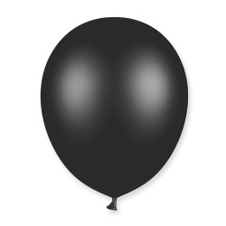 12 Ballons noirs 28 cm  