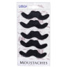 5 moustaches adh√©sives  