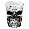 6 Gobelets t√™te de mort 240 ml  