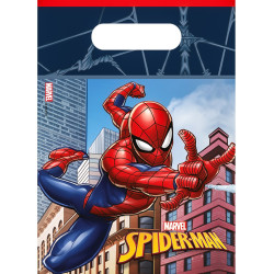 6 Sacs √† cadeaux Spiderman  