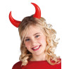 Cornes rouges enfant Halloween  
