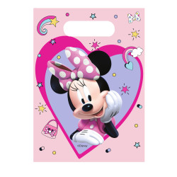 6 Sacs cadeaux Minnie  
