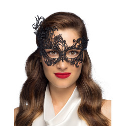 Loup dentelle noir sexy femme  