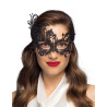 Loup dentelle noir sexy femme  