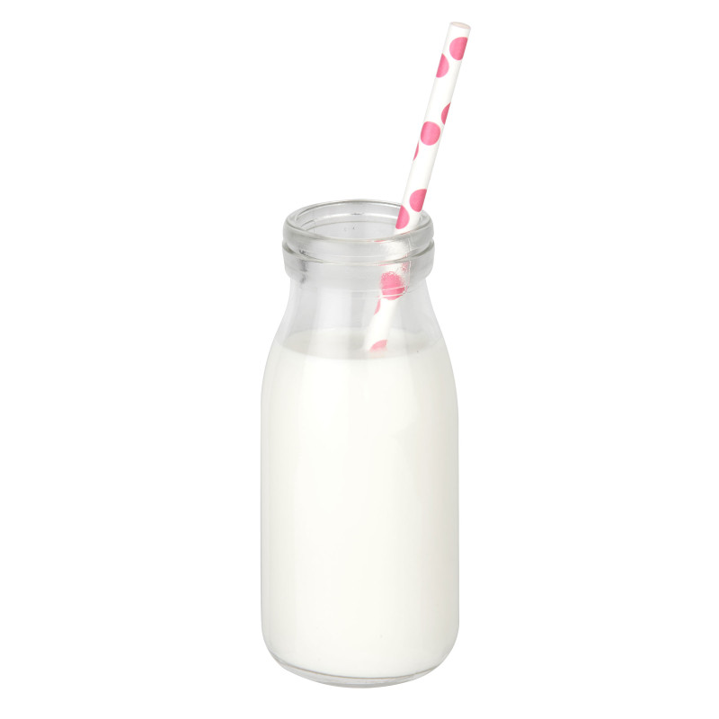 Bouteille candy bar 14 cm en verre  
