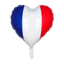 Ballon en aluminium Coeur France  