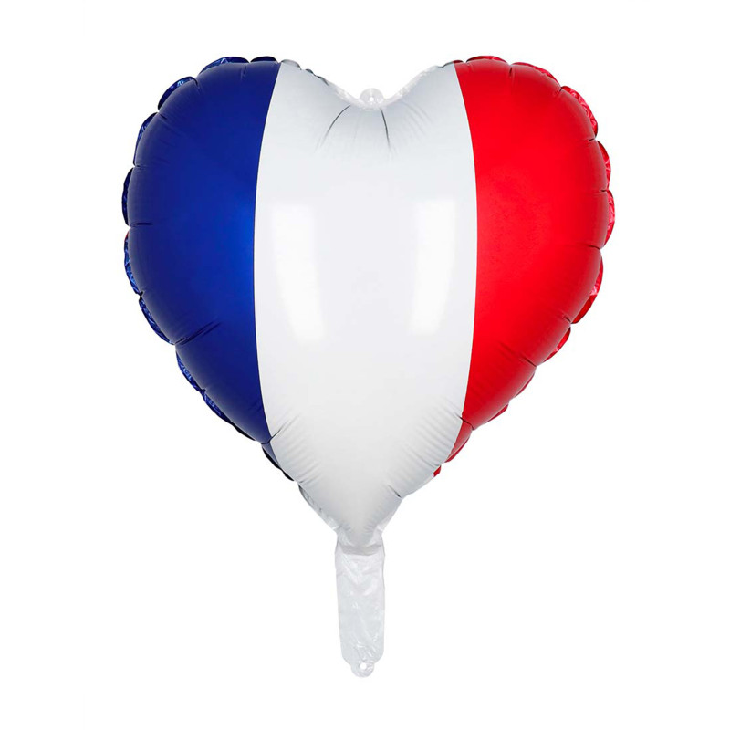 Ballon en aluminium Coeur France  