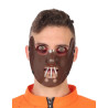 Demi masque cannibale adulte  
