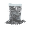 Sachet de confettis gris fonc√© 200g  