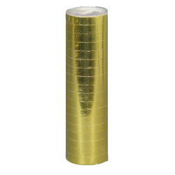 Rouleau de serpentins or 4 m  