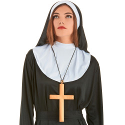 Collier croix de moine or  