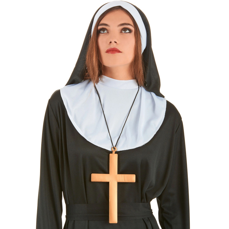 Collier croix de moine or  