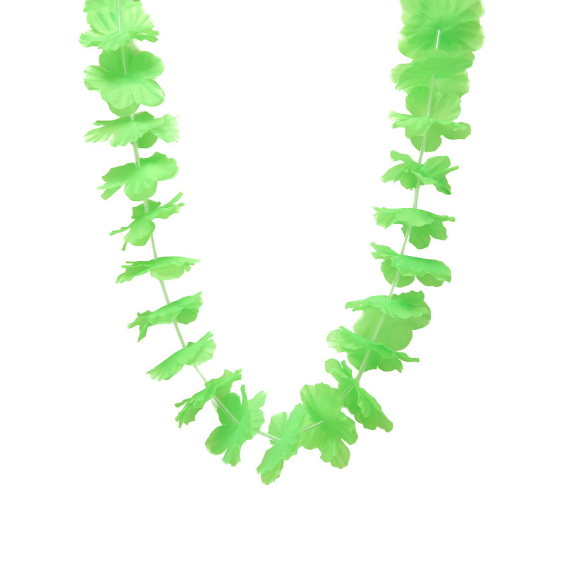 Collier hawa√Ø vert  
