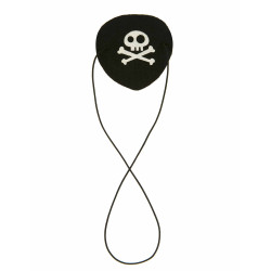 Cache oeil pirate feutrine adulte  