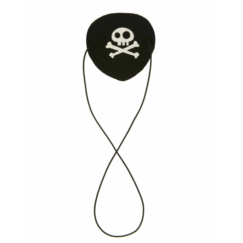 Cache oeil pirate feutrine adulte  