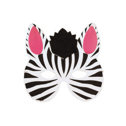 Masque z√®bre enfant  
