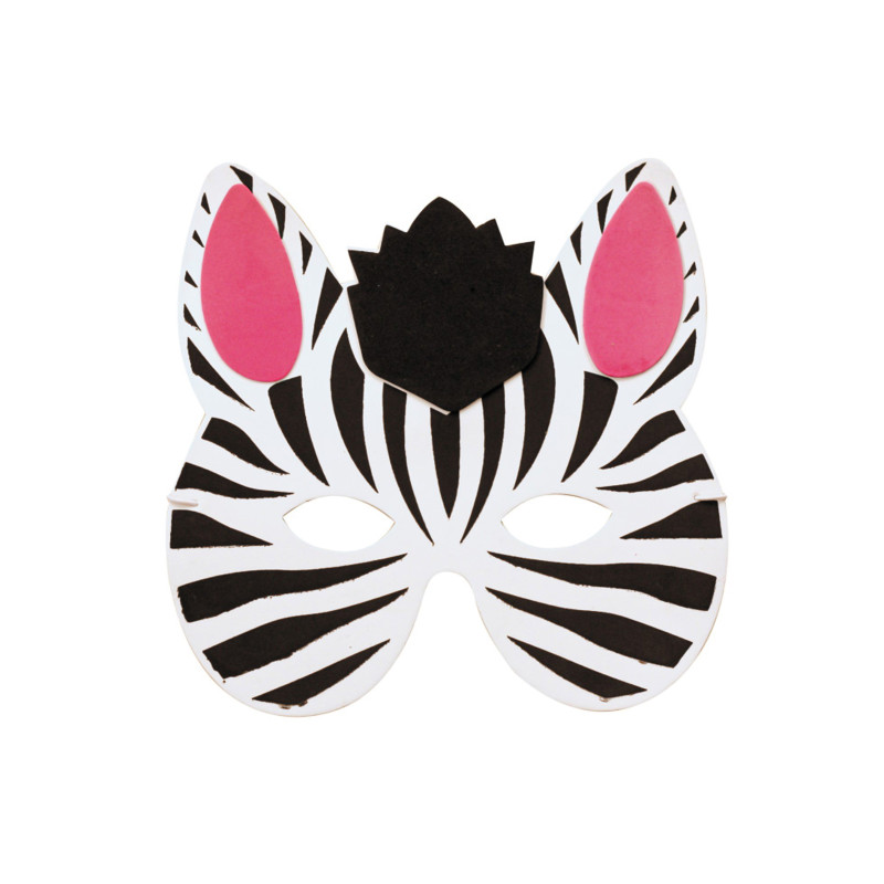 Masque z√®bre enfant  