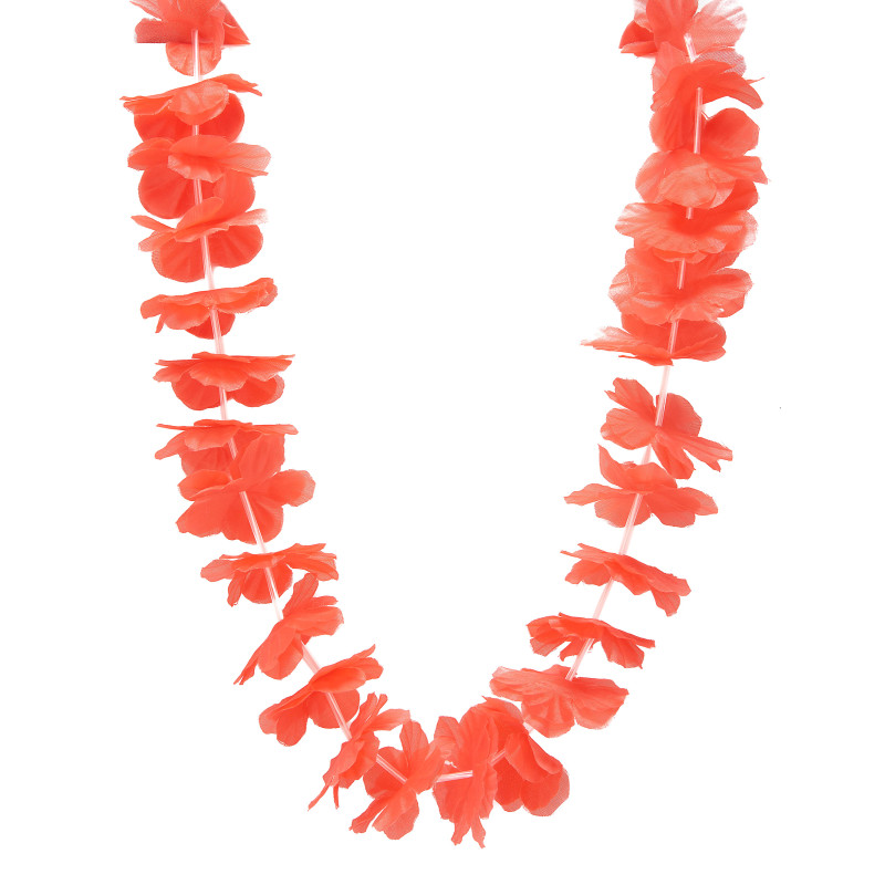 Collier hawa√Ø rouge  