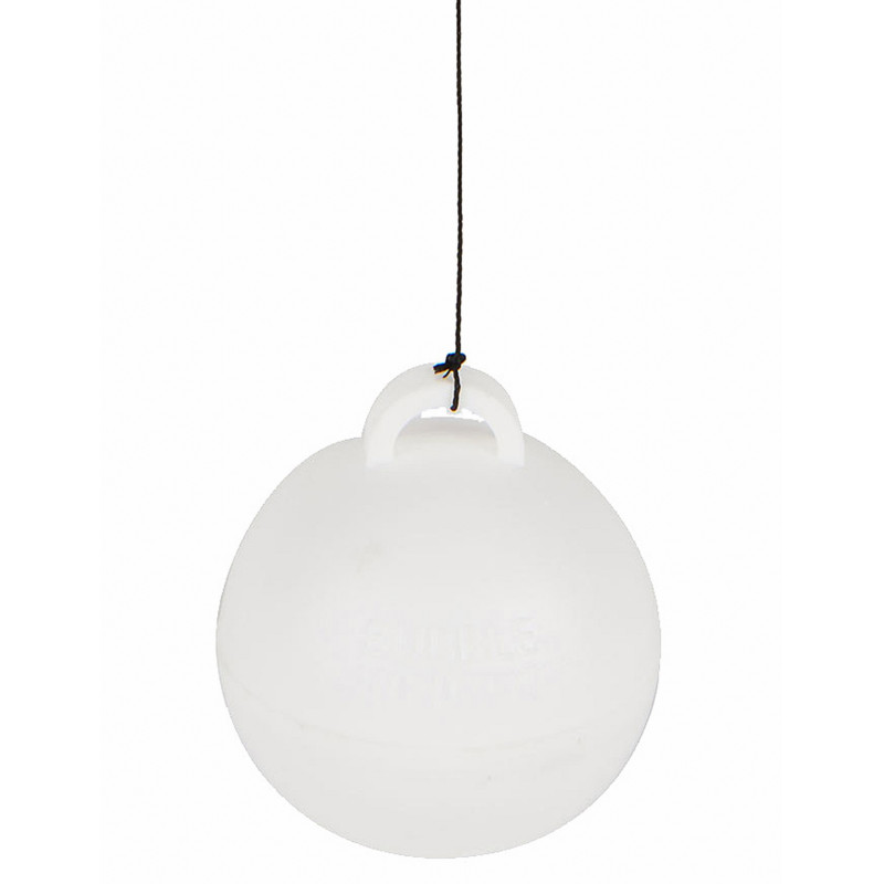 Poids ballon h√©lium blanc 35 g  