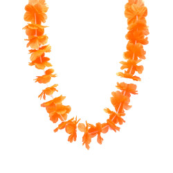 Collier hawa√Ø orange  