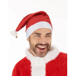 Bonnet de No√´l avec grelot adulte  