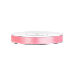 Ruban satin rose 0.6 cm x 25 m  