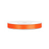 Ruban satin orange fluo 0.6 cm x 25 m d√©coratif  