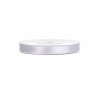Ruban satin blanc 0.6 cm x 25 m  