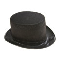 Chapeau Haut de Forme Adulte Noir - Déguisement charleston homme The Duck