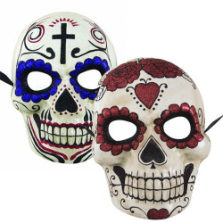 Masque Day of the Dead Adulte - Déguisement day of the dead adulte Halloween The Duck