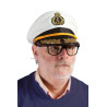 Casquette de Capitaine Adulte Luxe - Déguisement marin adulte militaire The Duck