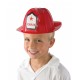 Casque de Pompier Enfant rouge - Déguisement pompier enfant Carnaval The Duck
