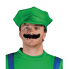 Casquette de Plombier Vert Adulte - Déguisement luigi adulte Jeux Vidéo The Duck