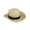 Chapeau de Cow Boy Paille Adulte - Déguisement Cow Boy Adulte Western The Duck