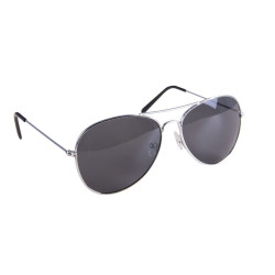 Lunettes d'Aviateur noires Adulte