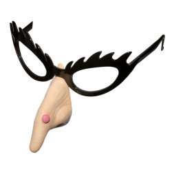 Lunettes de Sorcières Femme beige - Déguisement sorcière Adulte Halloween The Duck